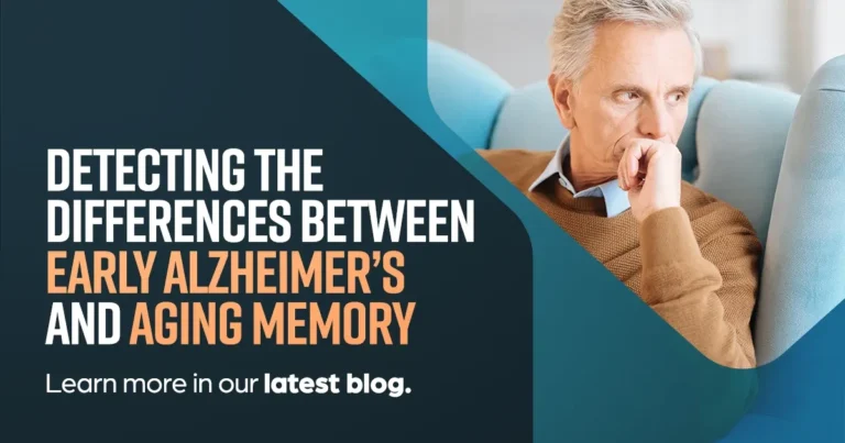 Detecting the differences between early Alzheimer's and aging memory